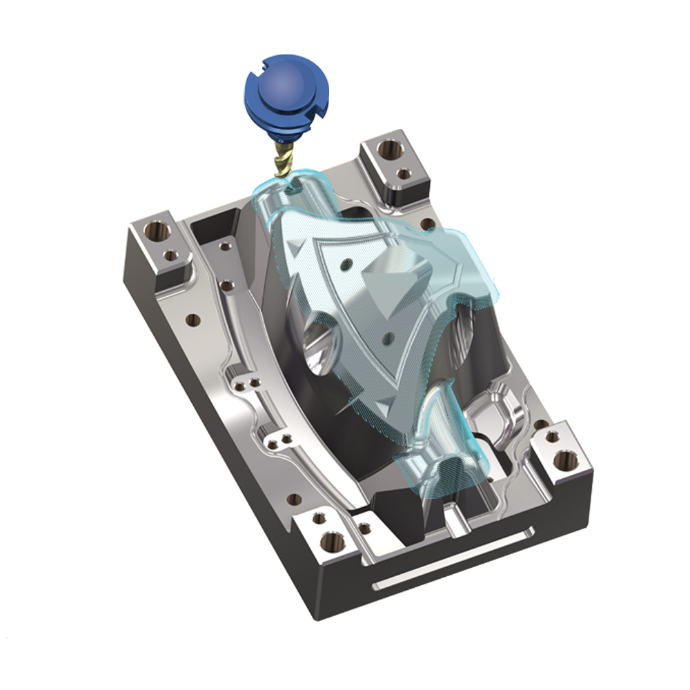 Mastercam 2021 铣床示例