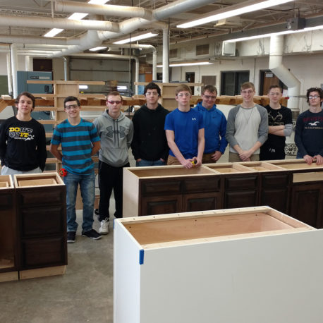 里德卡斯特学生合影