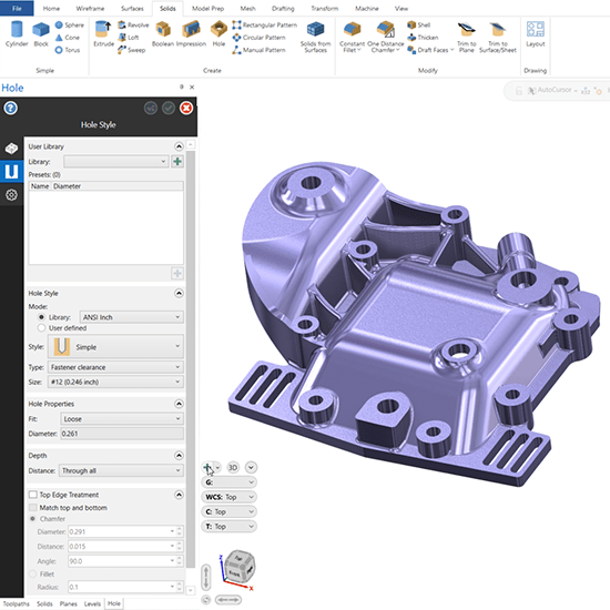 实体孔功能增强