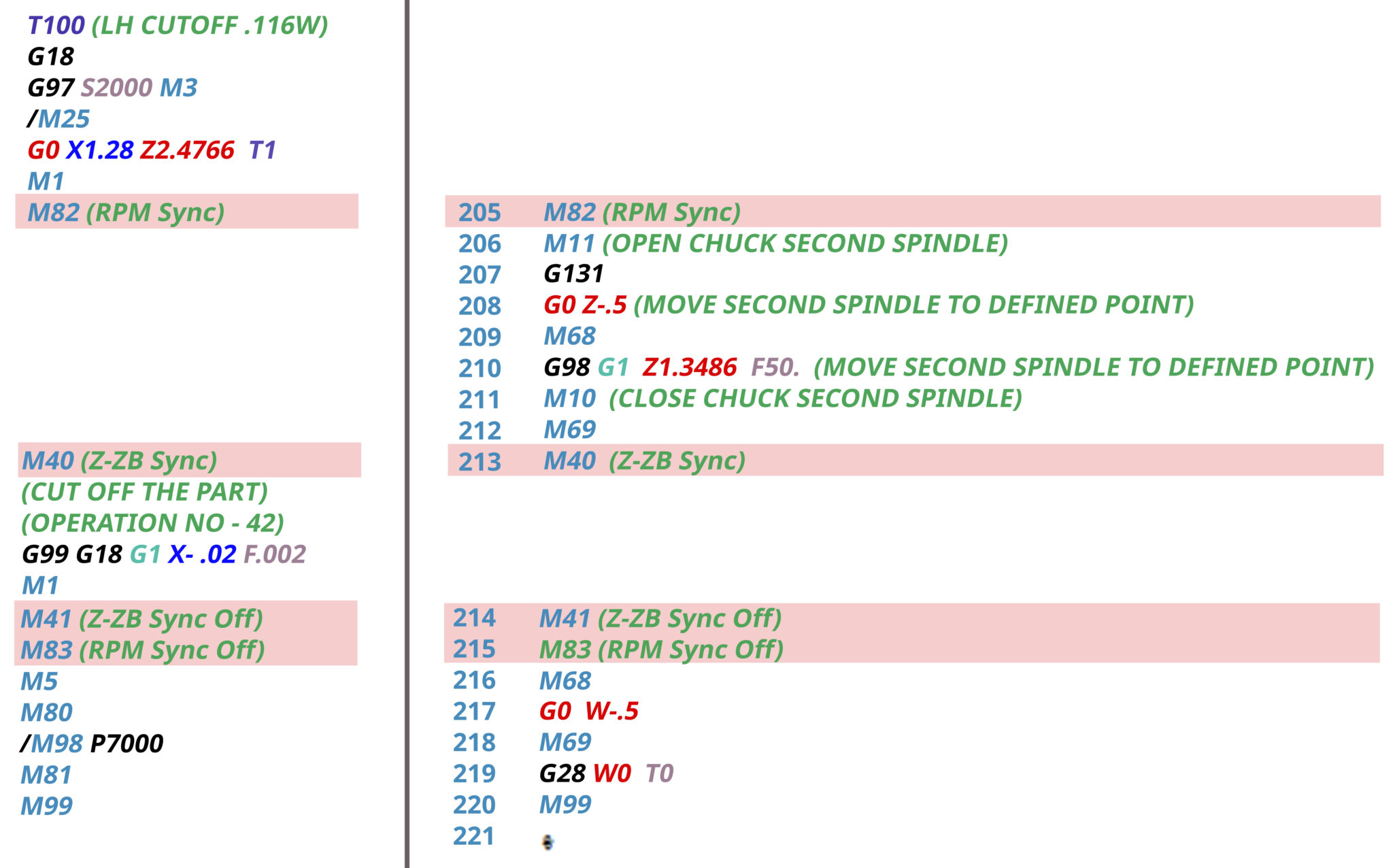 Mastercam 中的瑞士代码
