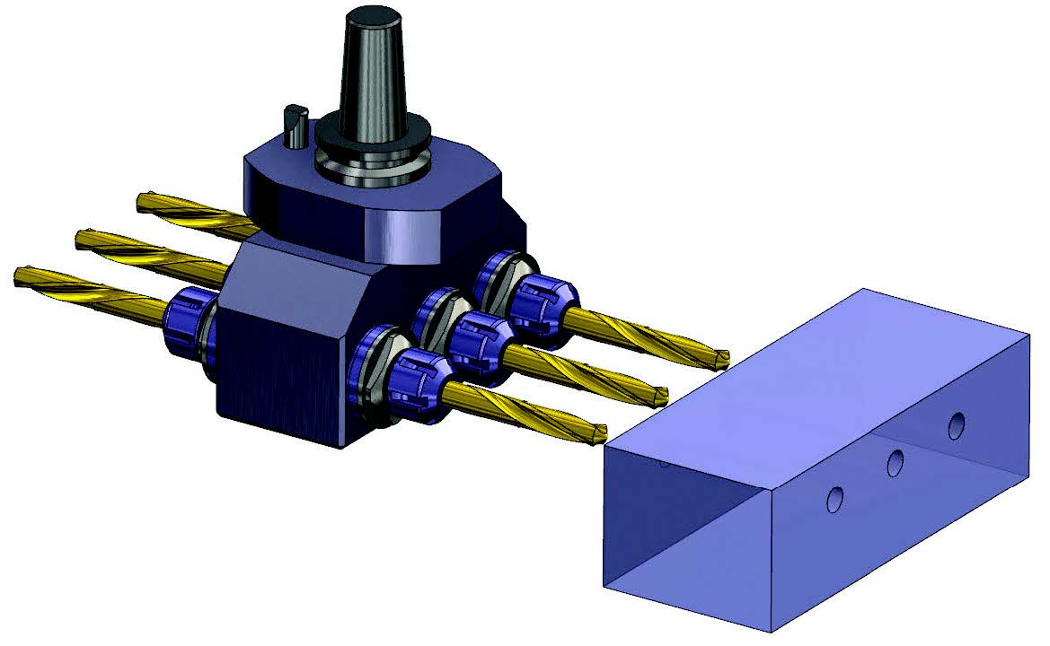 Mastercam木雕模块将包括排钻、侧头、锯式等许多功能有机结合在了一起。